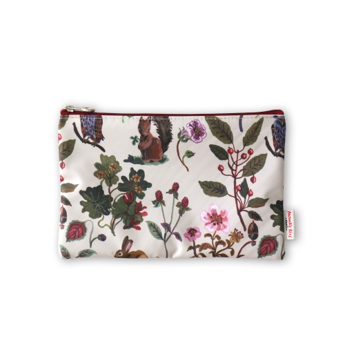 NATHALIE LETE FLAT POUCH FOREST