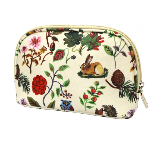 NATHALIE LETE COSMETIC POUCH FOREST